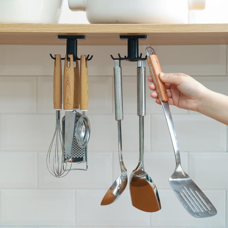 Kitchen Rotating Hook Mount