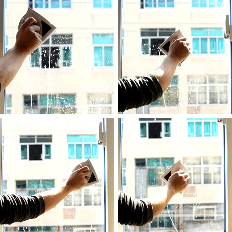 Double-sided Magnetic Window Glass Cleaner