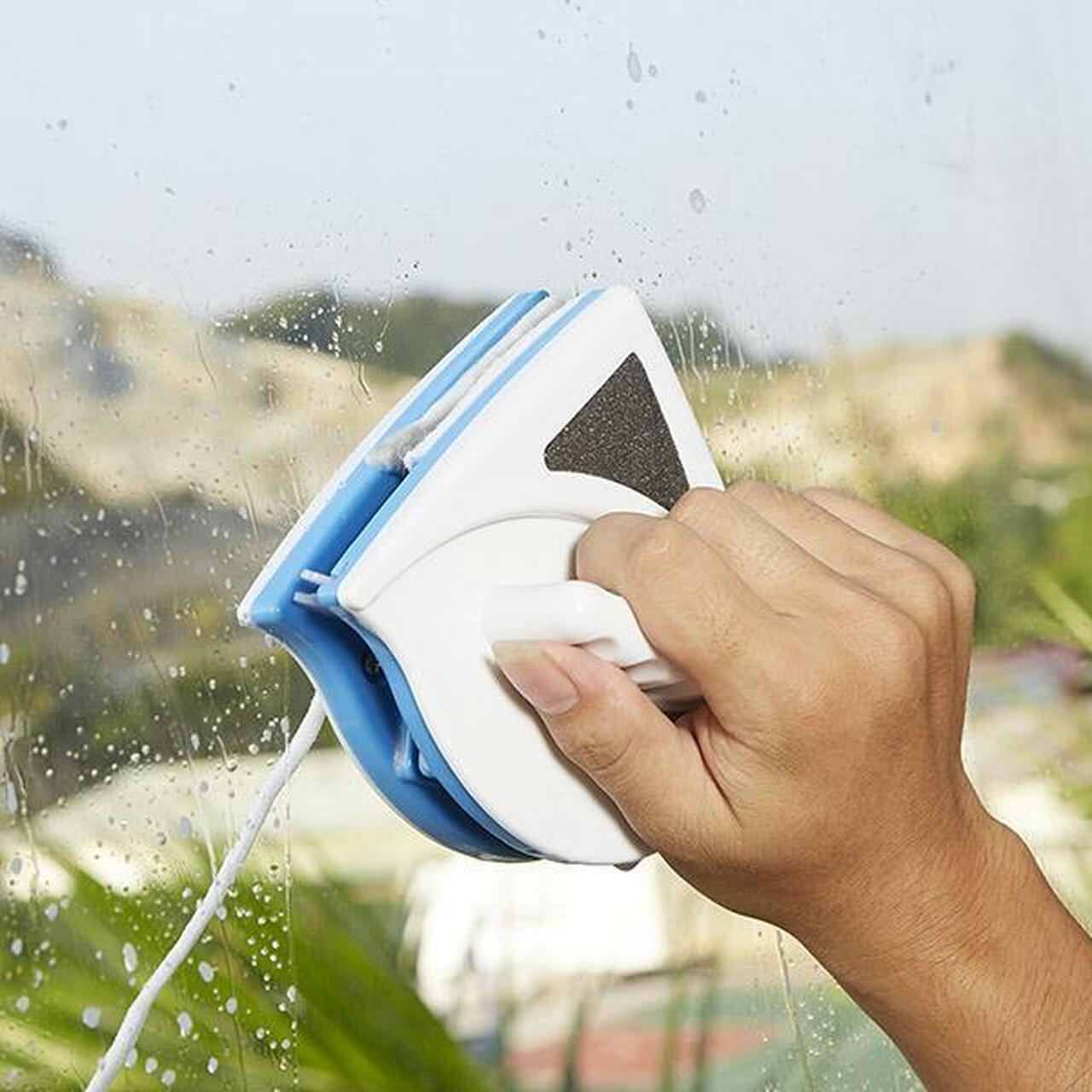 Double-sided Magnetic Window Glass Cleaner